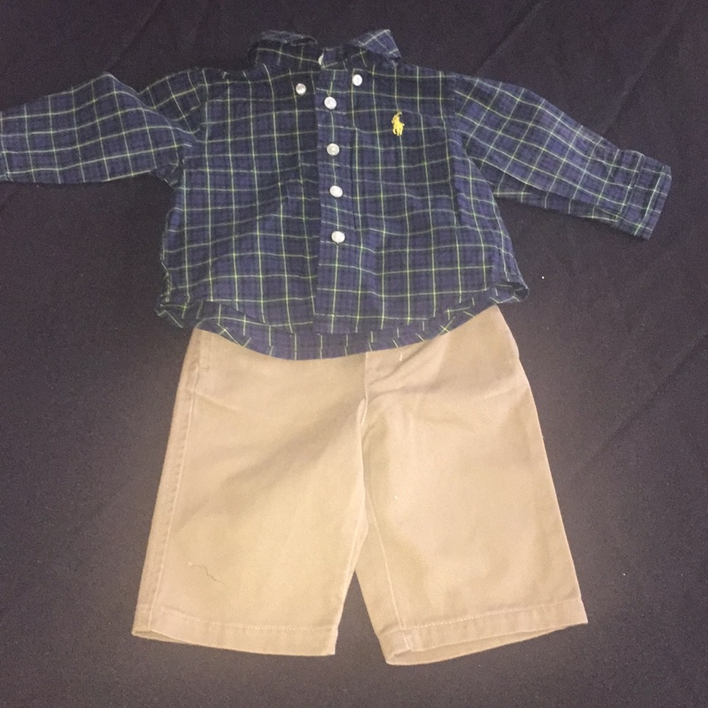 Ralph Lauren 2 Piece Pant Set